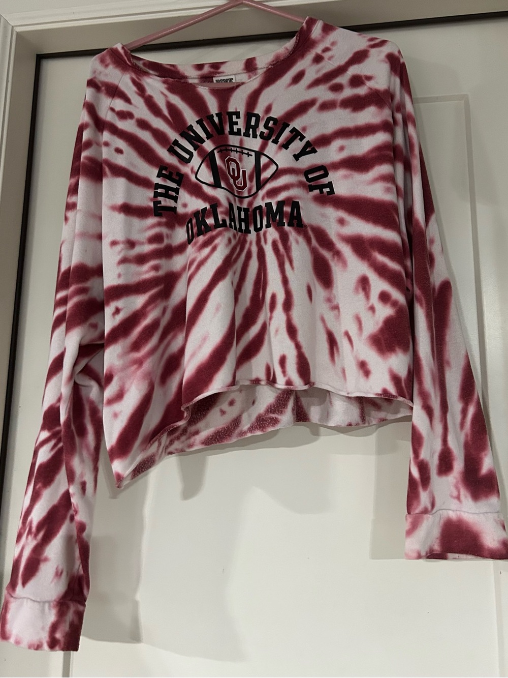 PINK Victoria's Secret Oklahoma university sweatshirt
